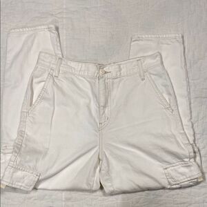 Levi's Cream Cargo Pants size 27